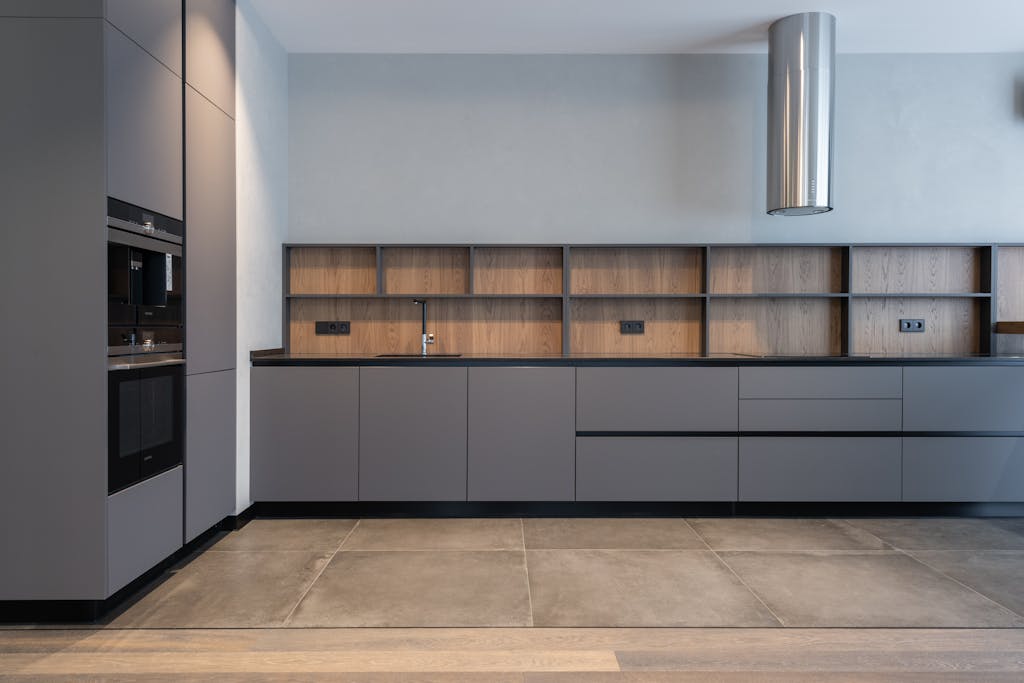 Modern kitchen cabinet design